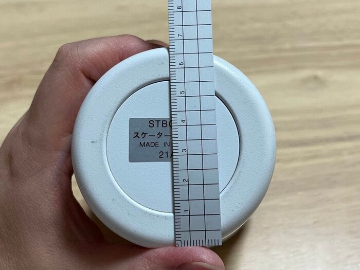 コップ型タンブラーにも取り付けてみます