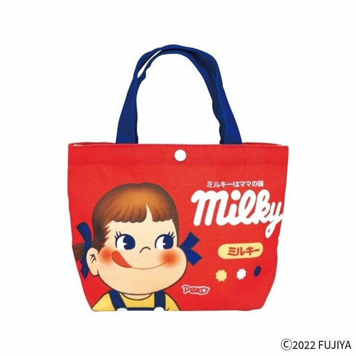 見ているだけで心が和む「ミルキーペコちゃんランチバッグ」