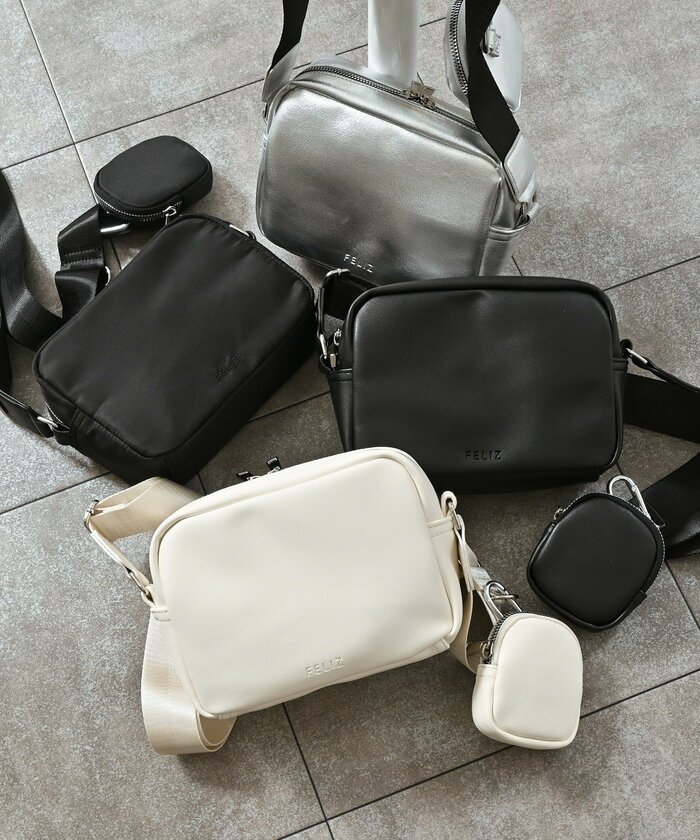 ハニーズ公式　ポーチ付ミニショルダー