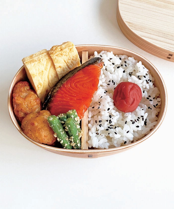 和洋問わずおいしくみえる曲げわっぱ