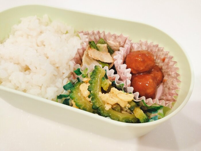 朝はそのままつめるだけでお弁当が完成!