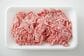 ピンクの毛糸を編んだ結果　「ひき肉みたいな見た目」に変貌
