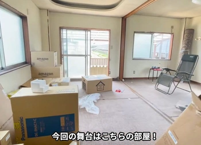 【秘密基地DIY】倉庫の一室が高級感あふれる大人のサウナ空間に大変身！「どんな部屋になるか楽しみ」と話題