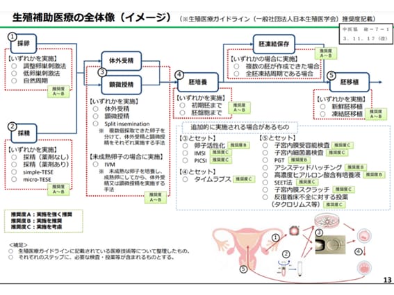 出所：厚生労働省「先進医療における不妊治療の対応について」