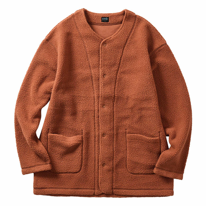 出所：ワークマン公式　ボアフリースカーディガン