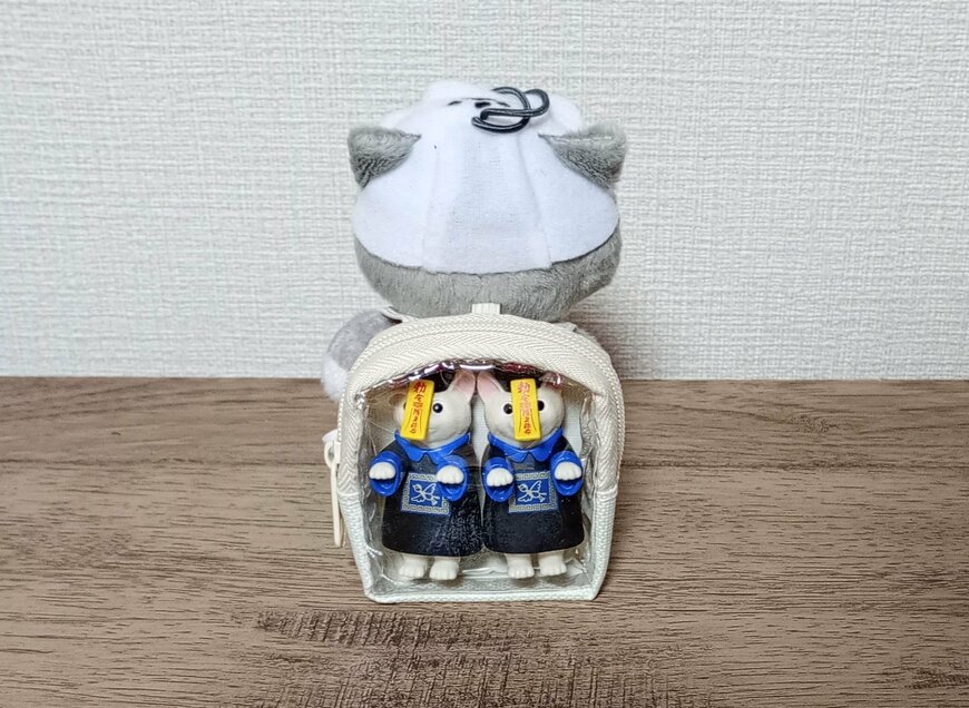 出所：筆者撮影（セリア、SJI-52550 ヲタコレ ミニリュック）