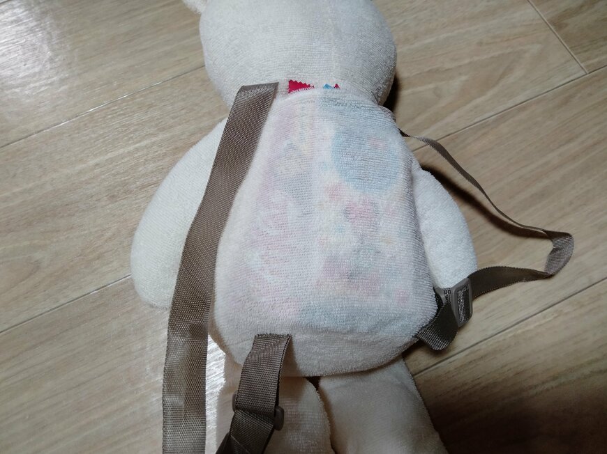 出所：筆者撮影（3COINS　保冷剤付きリュック）