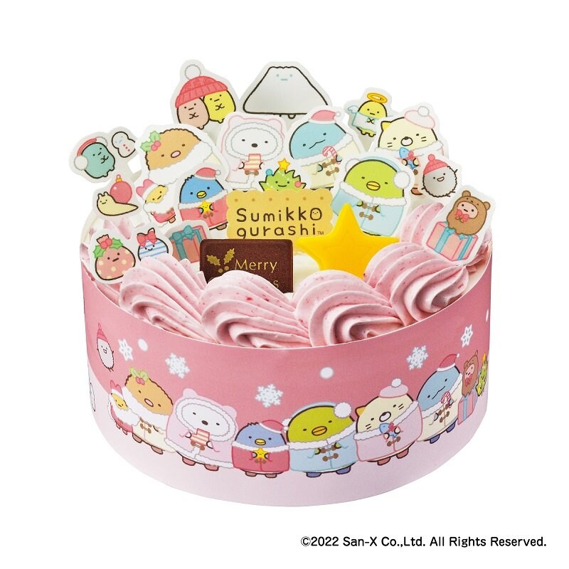 出所：ファミリーマート「ファミマでしか買えない大人気キャラクターとのコラボケーキが多数登場！ 『ファミマのごちそうクリスマス』9月17日（土）午前10時から予約受付開始 ～ファミマ史上最大規模の全73種類をラインアップ！早めの予約がおトク～」