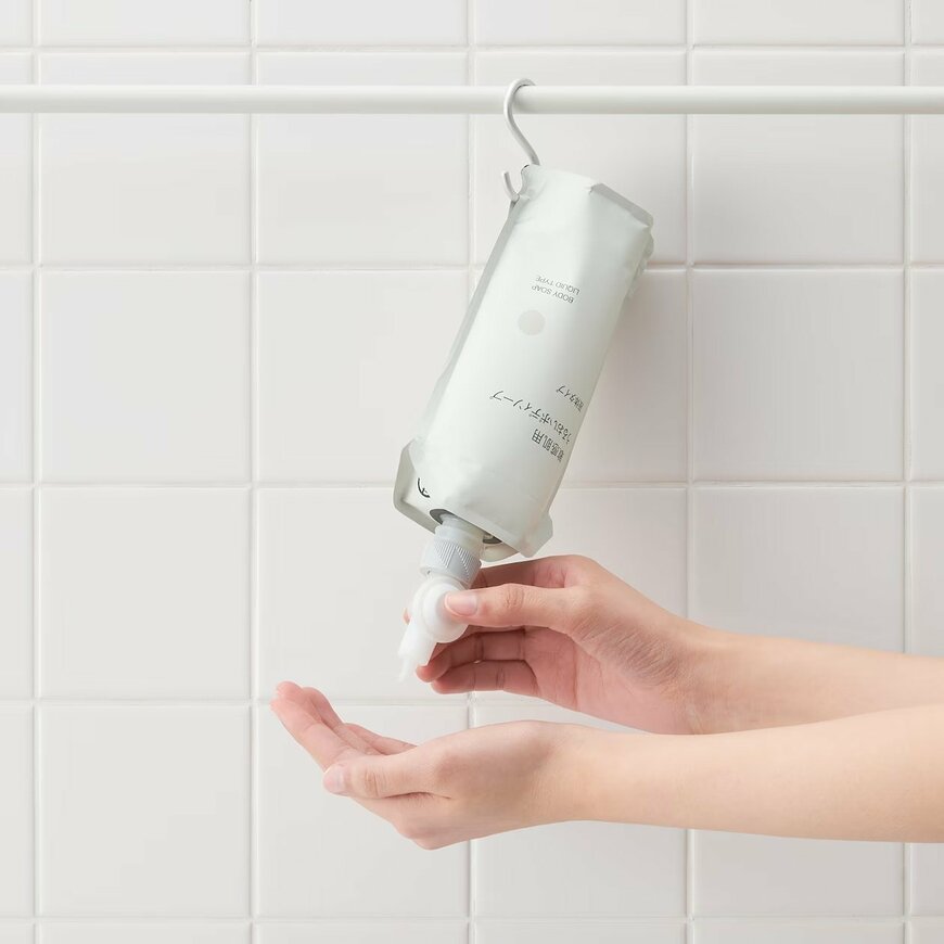 無印良品公式 詰替えパウチ用吊り下げノズル