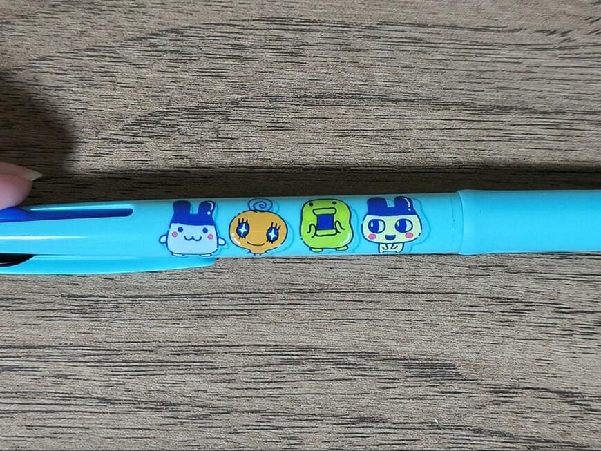 ダイソー、たまごっち　３色ボールペン商品画像