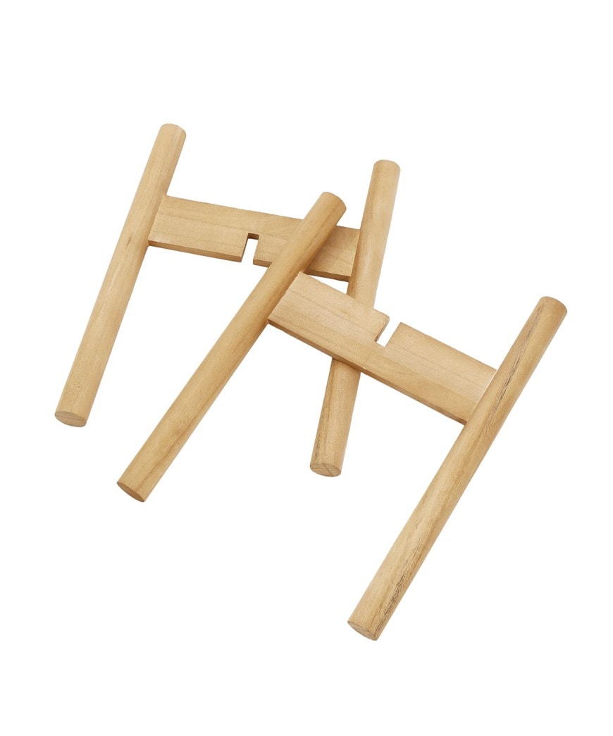 出所:パルグループ公式ファッション通販サイト WOOD組み立て鉢スタンド