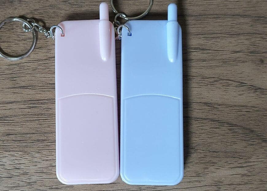 ダイソー、キーホルダー（携帯）の画像