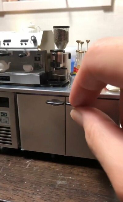 冷蔵庫のミニチュア