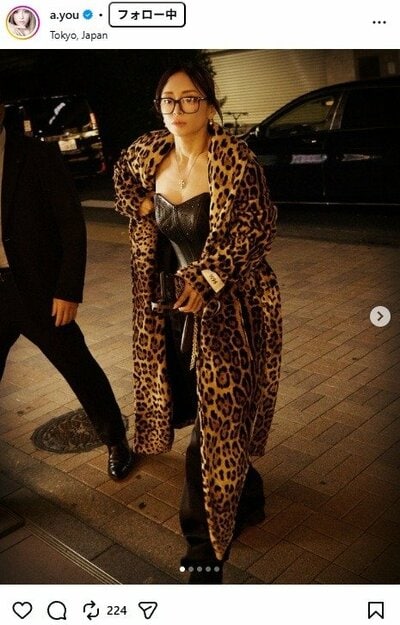 浜崎あゆみのInstagram投稿