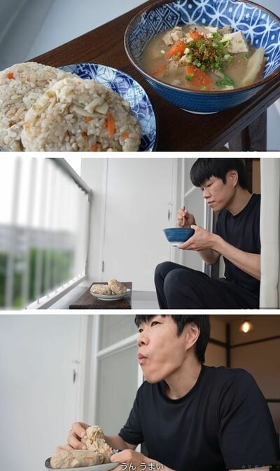たった1人のベランダピクニック