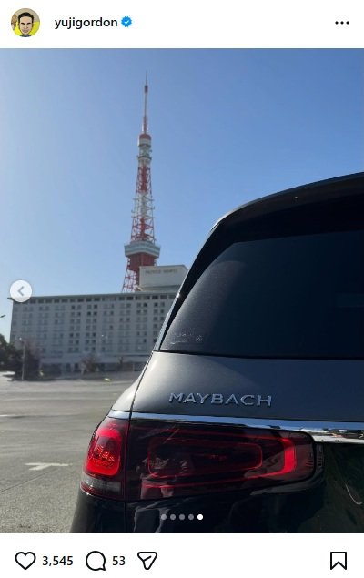 ユージのInstagram投稿