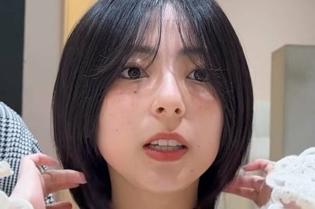【大変身】8ヶ月ぶりの「縮毛矯正×カット」女性がプロに託すと→垢抜けショートに「完璧です」