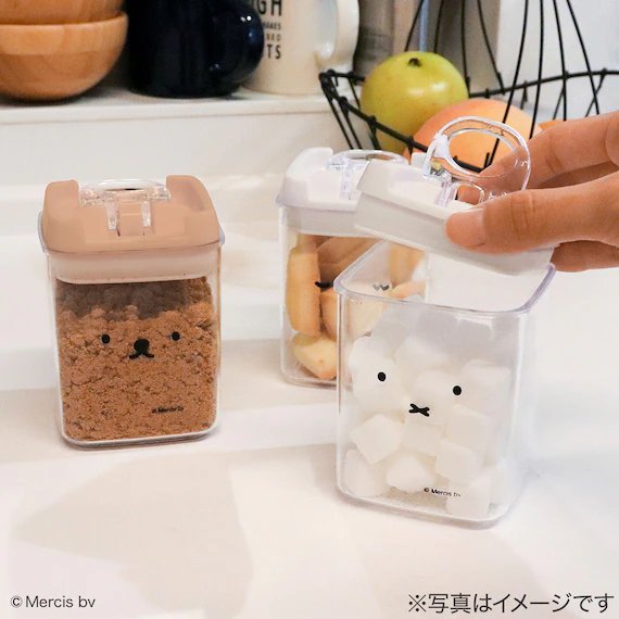 miffy キャニスター 顔だけボリス