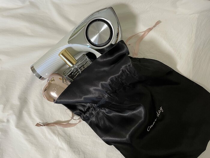 旅行に持って行くグッズを入れてみました