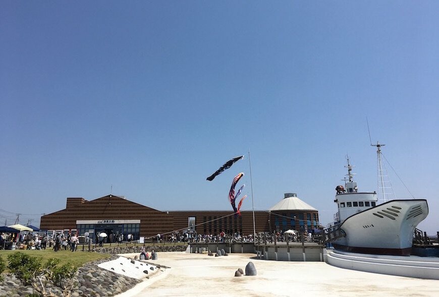 道の駅ちくら 潮風王国の外観