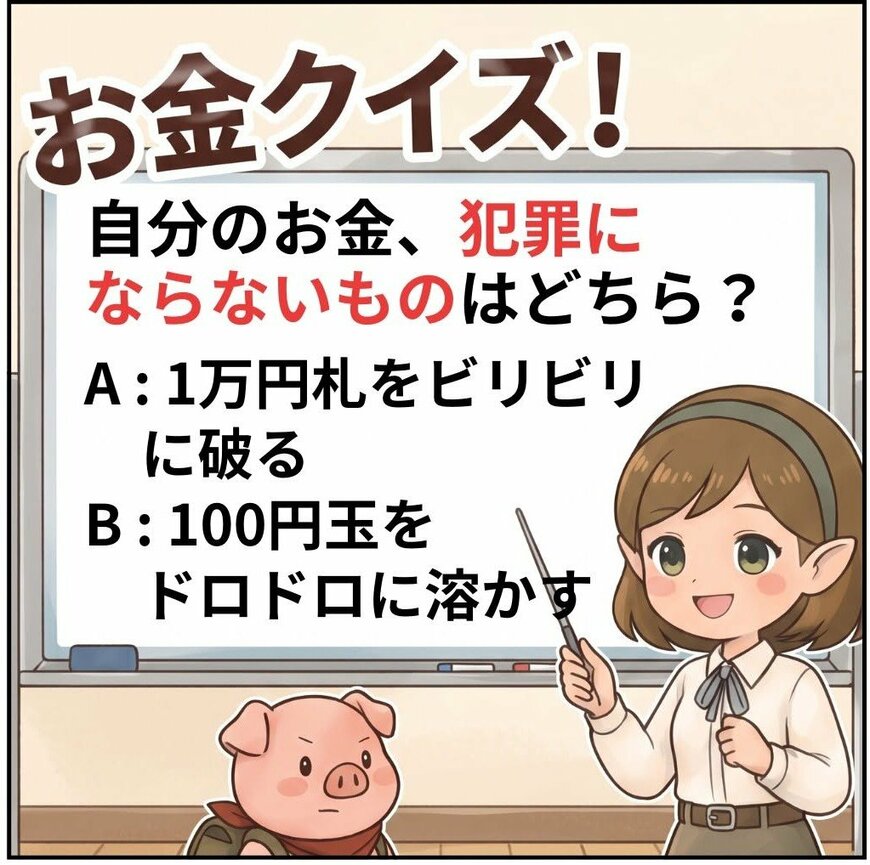 お金の雑学クイズ