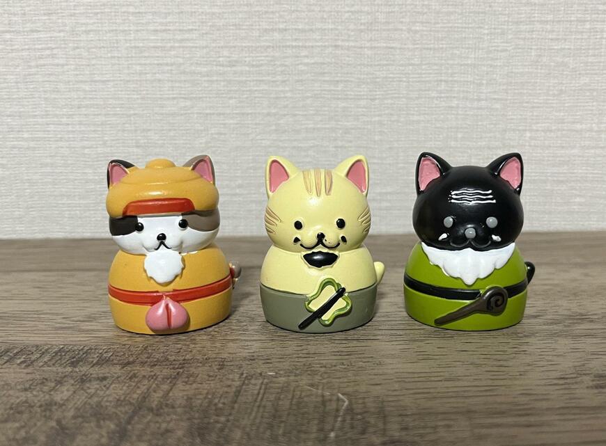 セリア、 リトルフレンド 七福神ねこ 3、画像