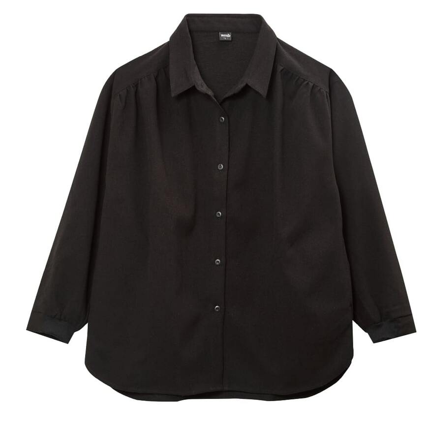 ワークマン公式、レディース撥水シーンレスギャザーブラウス