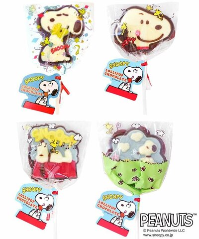 Bleu Bleuet（ブルーブルーエ）公式通販、スヌーピーロリポップチョコレート 商品写真