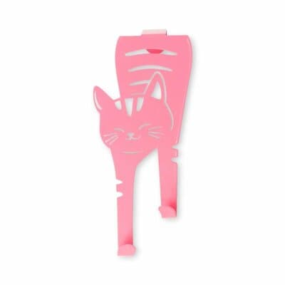 Flying Tiger Copenhagen、ドアハンガー(ネコ)・ピンク商品画像
