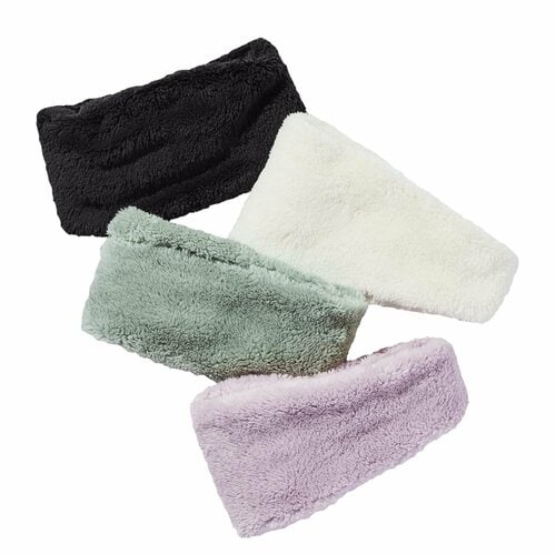 レディース制電フリースボア ショートネックウォーマー