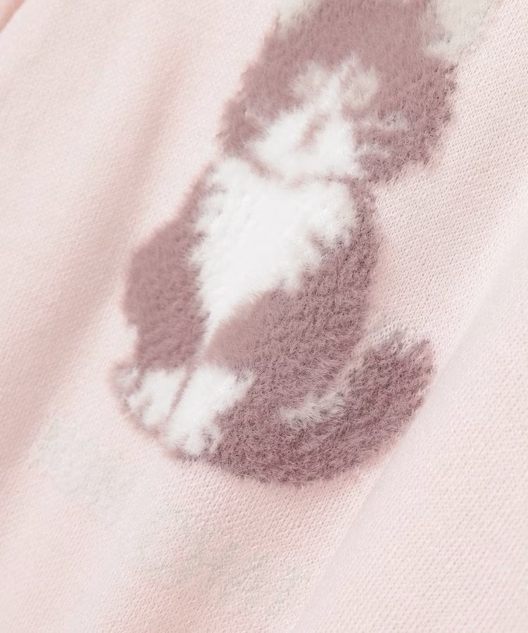 出所：ハニーズ公式　アニマル柄ニット