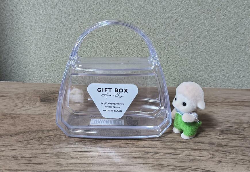 セリア、ギフトボックス ハンドバッグの画像
