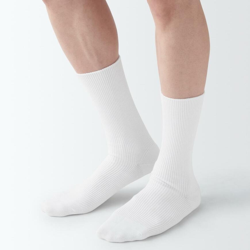 無印良品、裏返しても履ける　靴下の画像