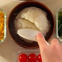 母が「高校生の娘」に作る【ガリバタチキン弁当】材料少なめでもボリューム感があって満足感あり！美味しそうな「のっけ弁」に大興奮のコメント続々