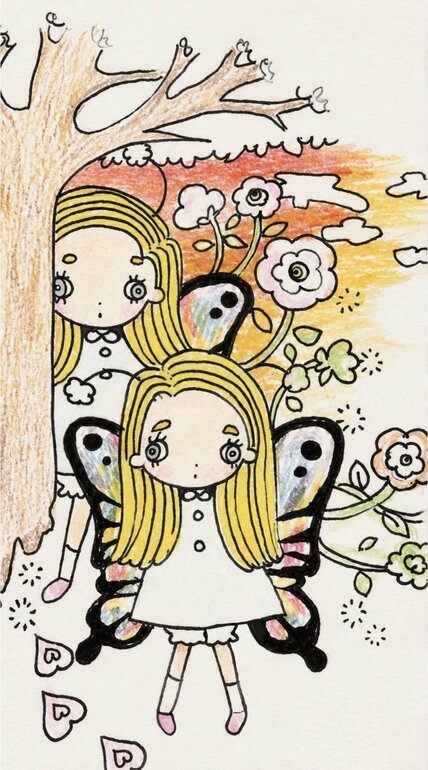 イラストレーターの「17年間での描画の変化」　素敵なビフォーアフターに「可愛い」