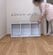 【子ども部屋DIY】平凡なカラーボックスと使わなくなったマット→おしゃれな〈ヌック風の収納付きベンチ〉にリメイク！