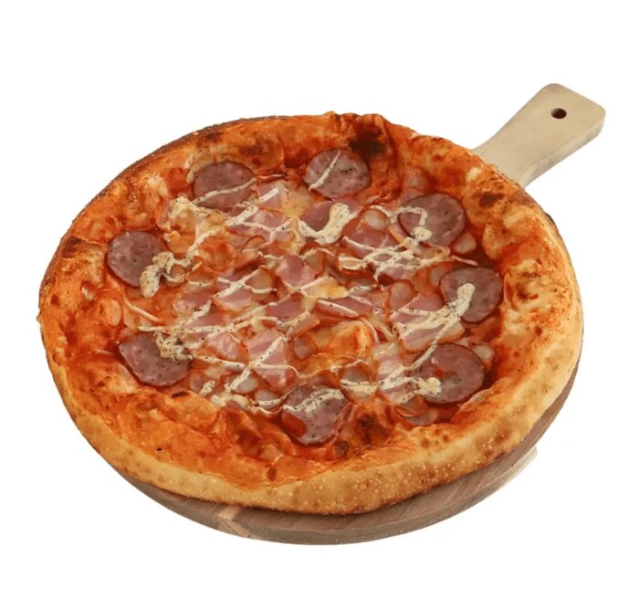 食べ応えのある肉系ピザ