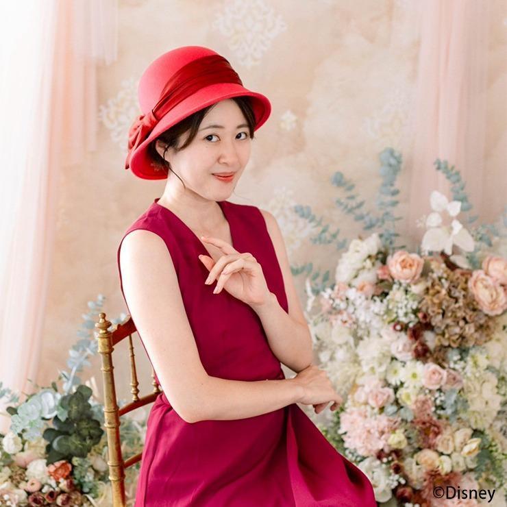 出所：しまむら公式オンラインストア レディース　フェルトハット（Disney/Lily）