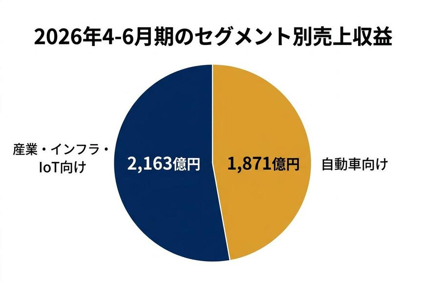 2026年4-6月期のセグメント別売上収益