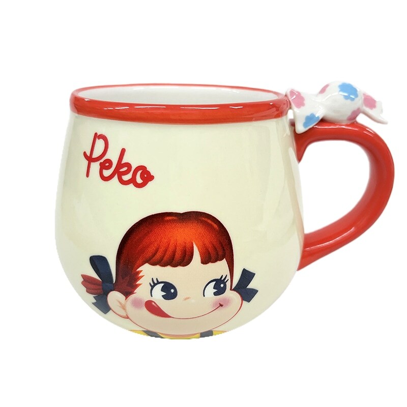 ペコちゃんフィギュア付きマグカップ（ミルキー） 