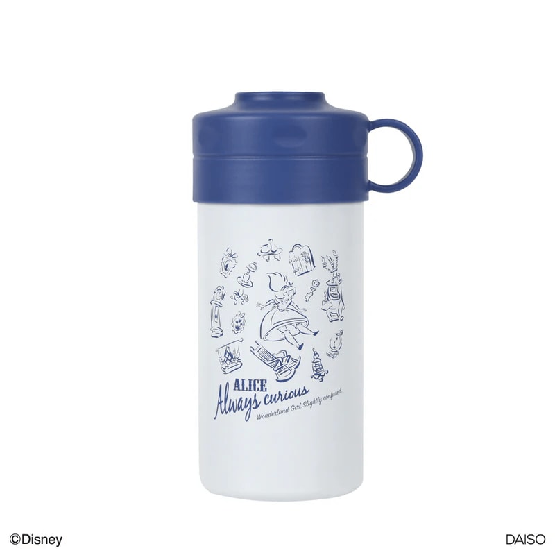 ペットボトルがそのまま入るステンレスボトル A(ふしぎの国のアリス)