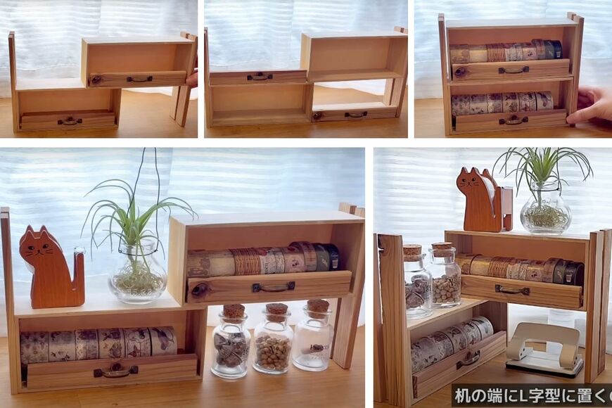 セリアとキャンドゥの商品を使ったDIY