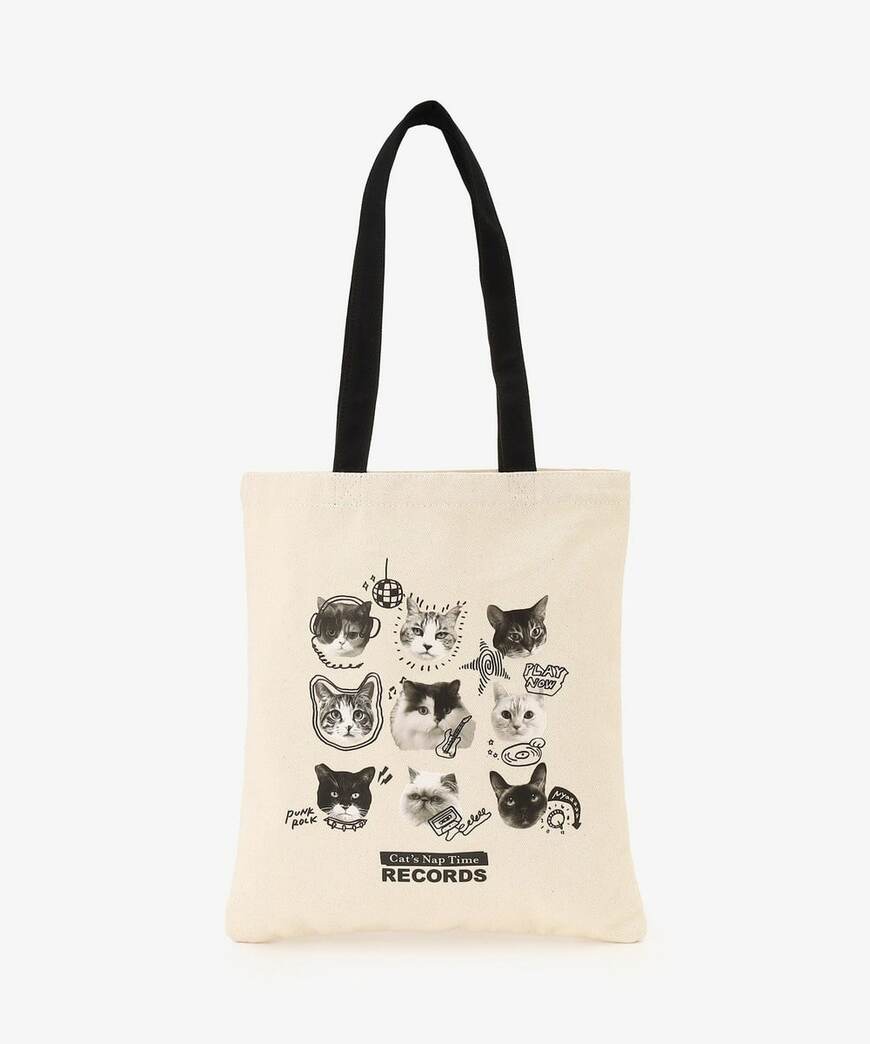 アフタヌーンティー公式通販　トートバッグ／フェイス／Cat's NapTimeの画像