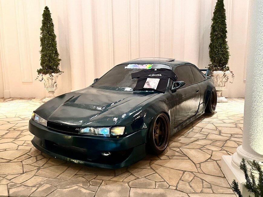 1/1模型のシルビアに参列者は騒然