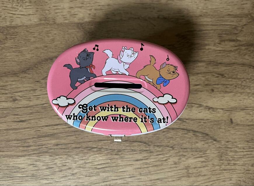 セリア、〈おしゃれキャット〉貯金箱 画像