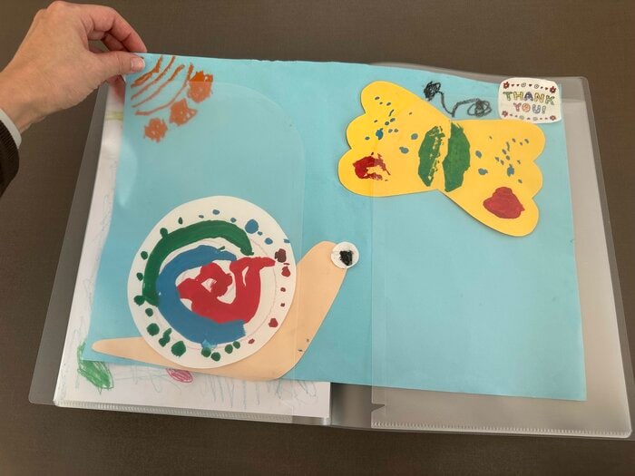 A3サイズのものが多い、子どもの作品を片付けるのにもおすすめ