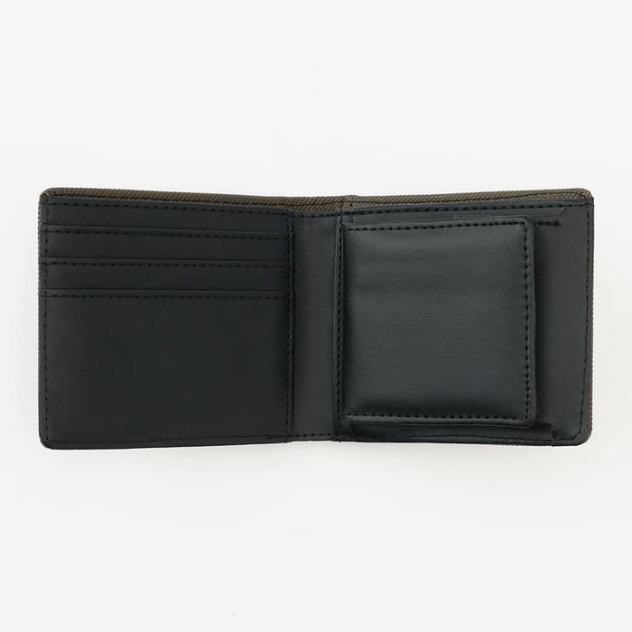 「レザータッチ2つ折り財布」