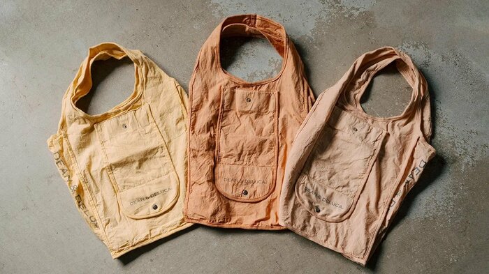 土地の恵みを宿した「天然染めショッピングバッグ」