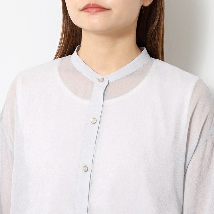 出所：KEYUCA公式　クラッシュシアーシャツ