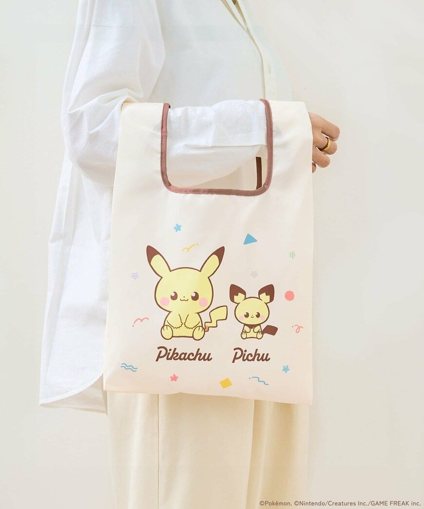 出所：3COINS公式　ミニエコバッグ／ポケピース